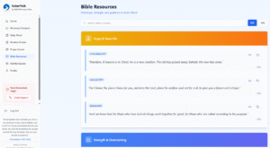 SoberPath app Resources section offering guides, articles, and recovery tools